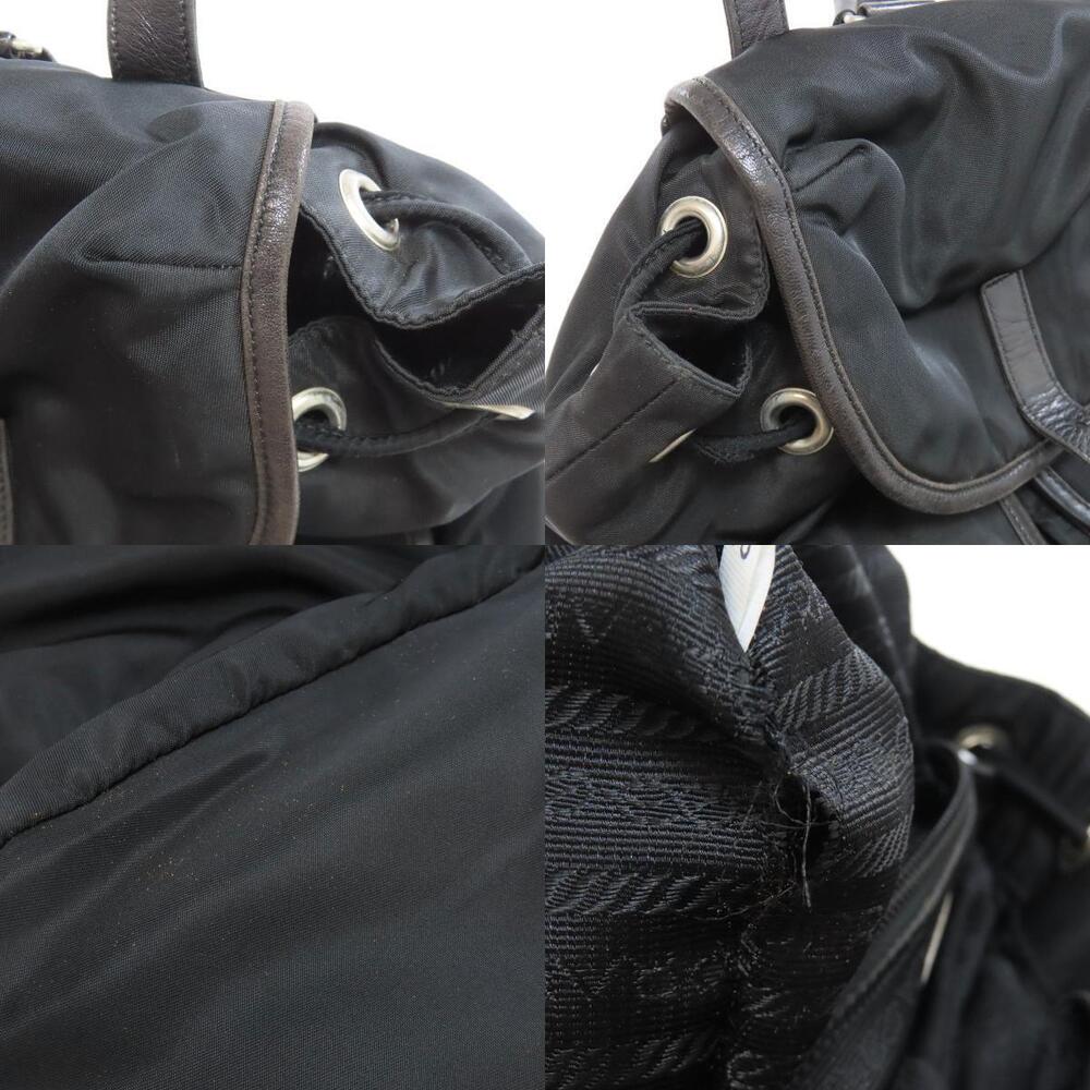 Prada logo Backpack Rucksack Daypack - Picture 7 of 11
